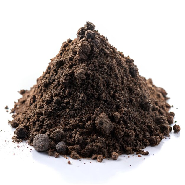 Photo a small mound of soil