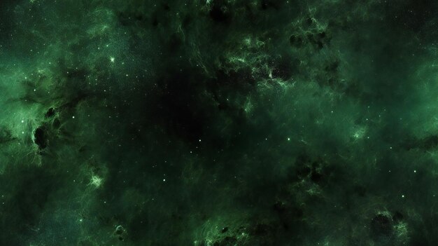 Fusion of Shimmering Blue and Green Glitter, Creating a Misty Steam Cloud  on a Dark Black abstract art background. Color mist. Ink water. Haze  texture. Fantasy night sky. AI Generated 27172652 Stock