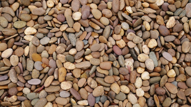 small pebble beach stone background