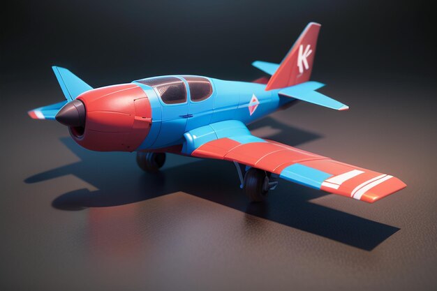 小型プライベートジェット宇宙船 ディスプレイ 子供 玩具 モデル 航空機 壁紙 背景 イラスト