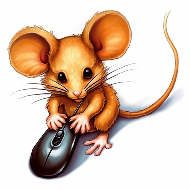 Фото Маленькая крыса, живущая в помещении