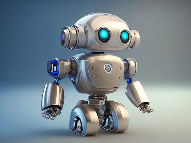 Small robot assistant full length