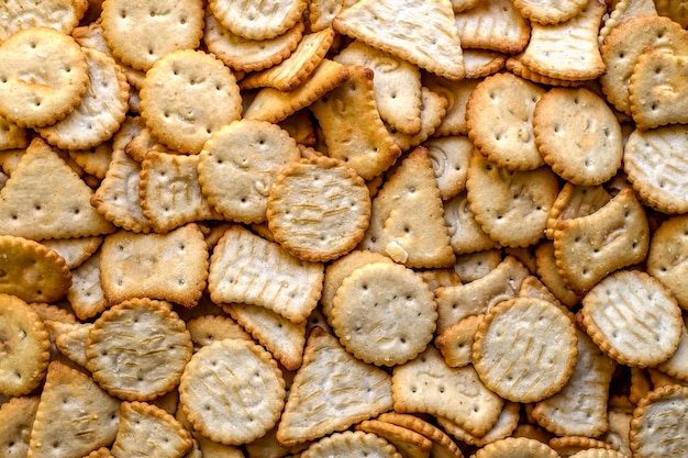 Foto piccoli biscotti salati