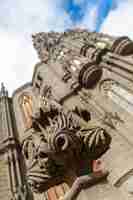 Photo small sculpture in the church of san juan bautista arucas cathedral gran canaria spain