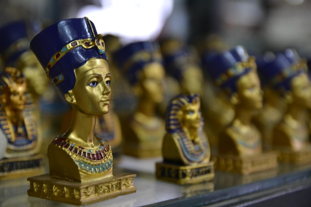 Small souvenirs of egyptian pharaohs