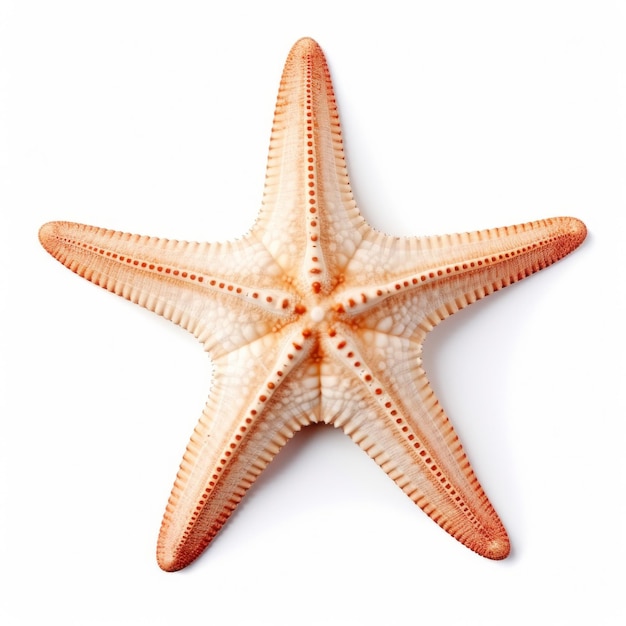 Small starfish isolated Illustration AI Generative