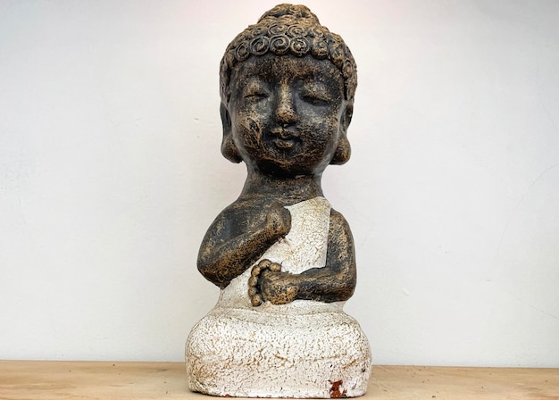 Small statue decorations for table and interior little buddha statue modern simplistic house environment