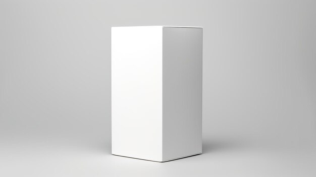 Small vertical Box Mockup