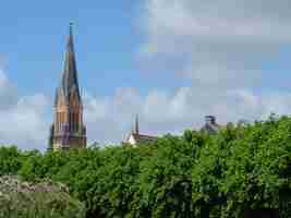 Photo the small village of holm in germany