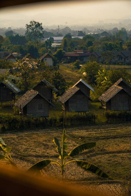 タイ北部の小さな村