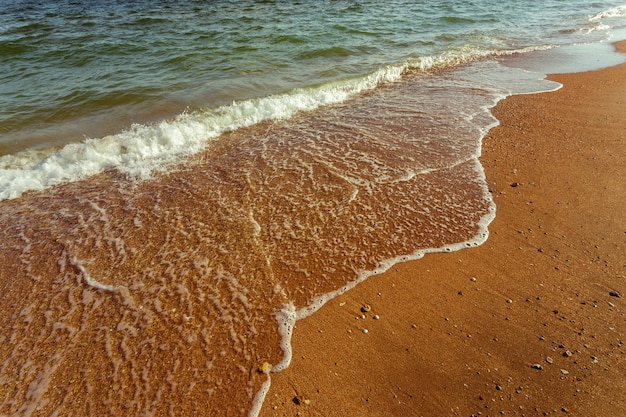 海の小さな波