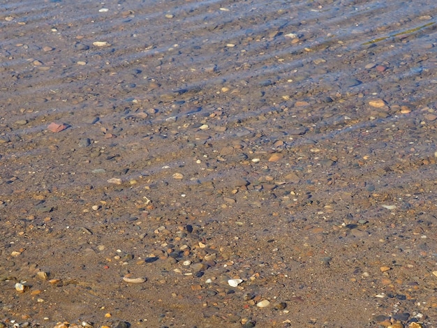 small waves on the water surface