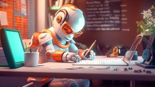 Smart 3D Virtual Assistant AI Chatbot Working for ... Circuit Diagram