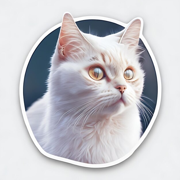 Smart Cat Sticker