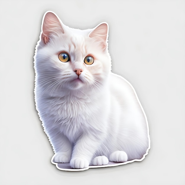 Smart Cat Sticker