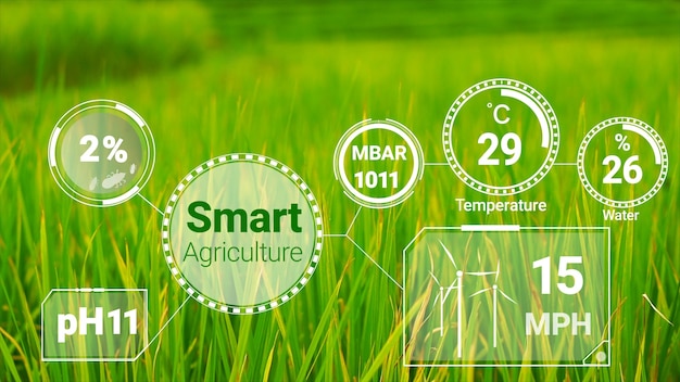 Smart digital agriculture technology by futuristic sensor data collection