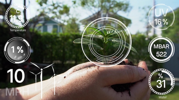 Smart digital agriculture technology by futuristic sensor data collection