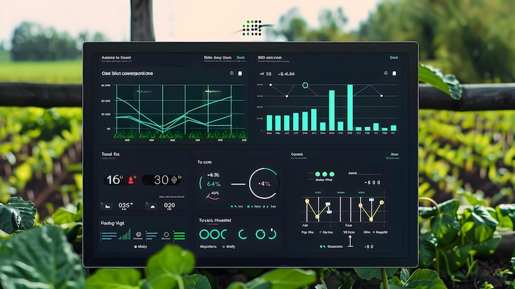 AI-powered crop monitoring software helps farmers assess crop health in real-time