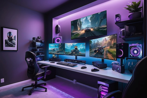 Photo smart gaming environment setup