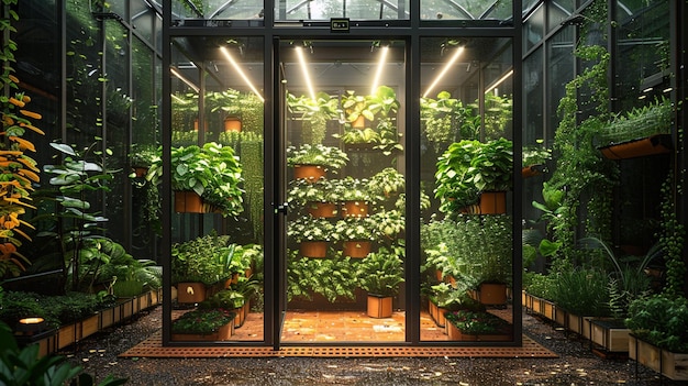 Smart Greenhouse With Automated Pest Wallpaper