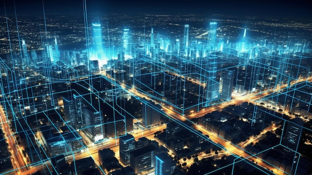 Smart grid and energy management systems AI generated