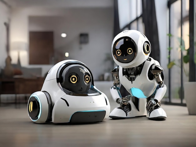 Smart home concept home robot