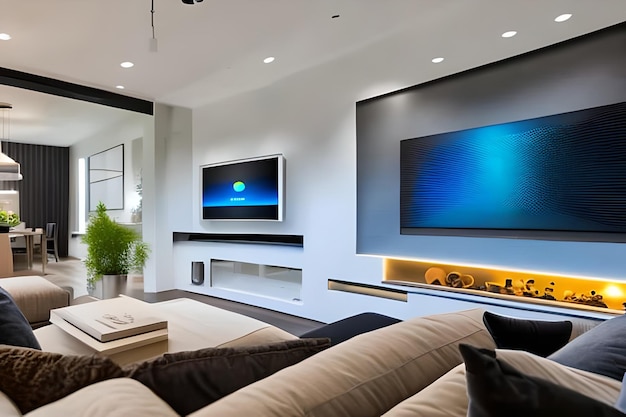 Smart Home-interface met besturingsapparaat