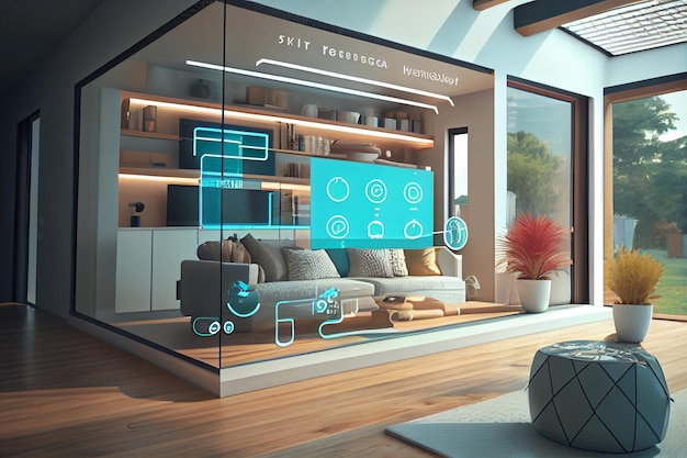 Smart Home Interface With Augmented Realty of IOT Object Interior Design