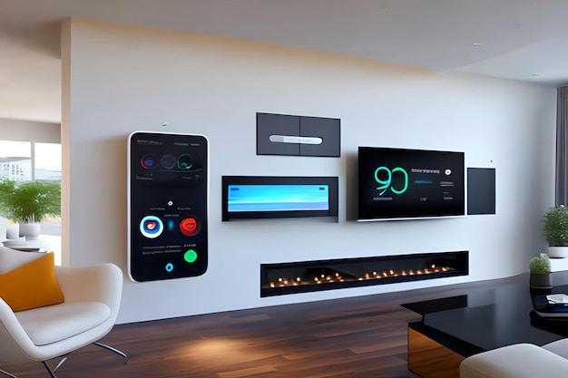 Smart Home Interface With Controlling Device