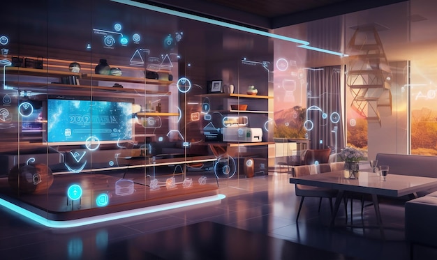 smart home internet of things interior world
