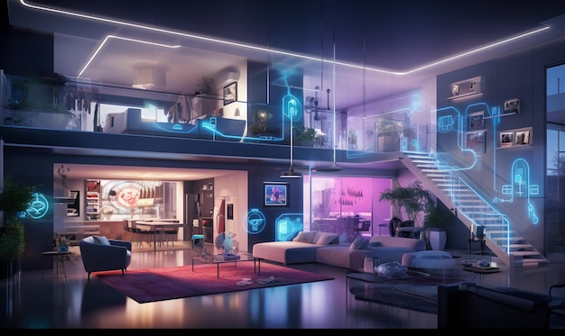 smart home internet of things interior world