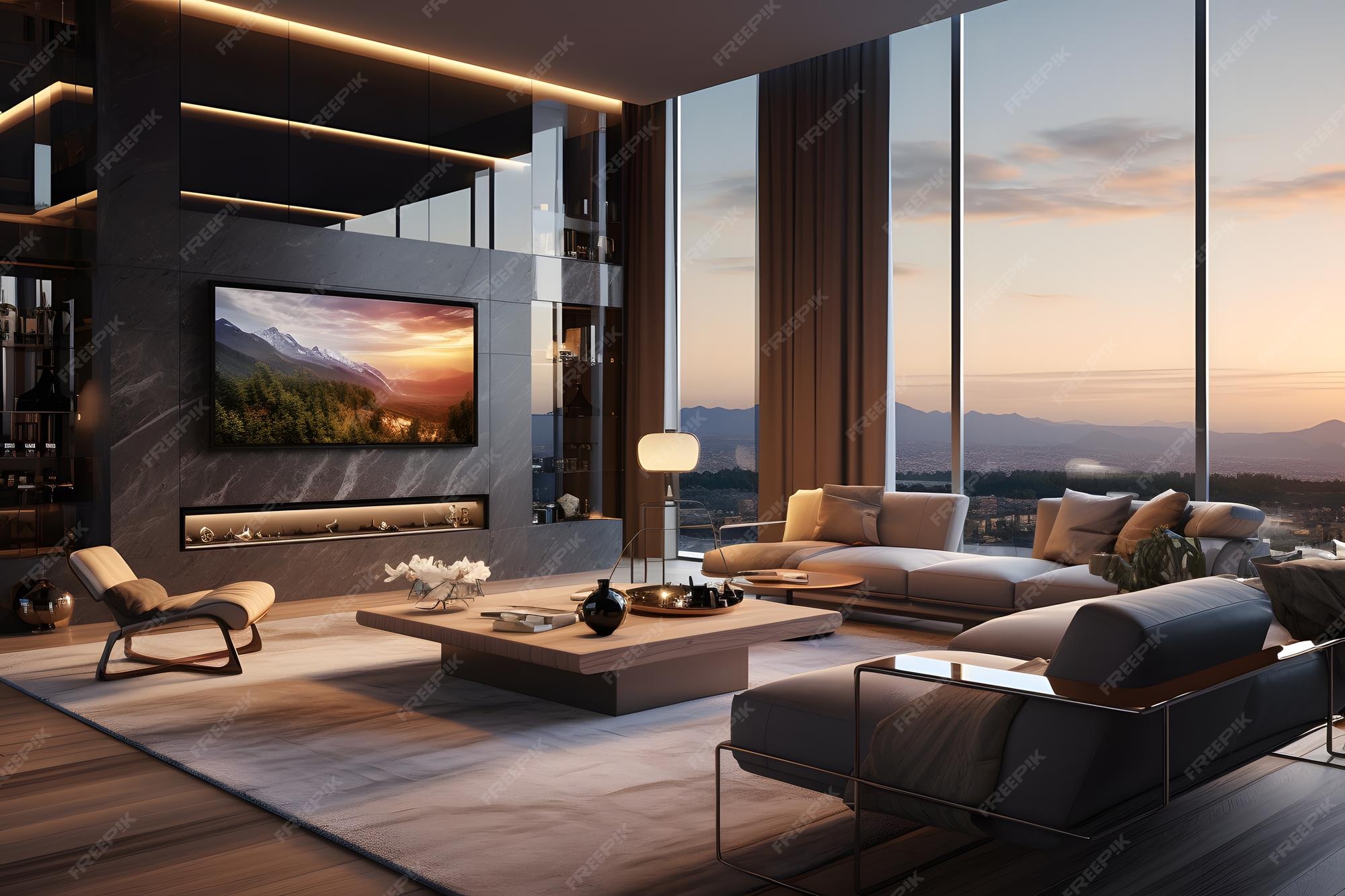 Premium AI Image | smart home technology seamlessly integrated into a