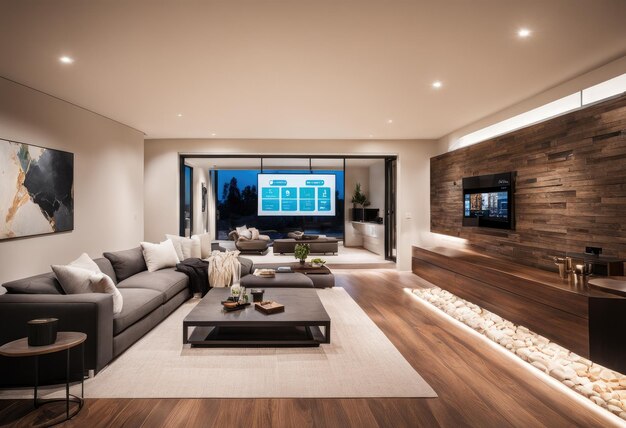 A smart house with a voicecontrolled home ... Circuit Diagram