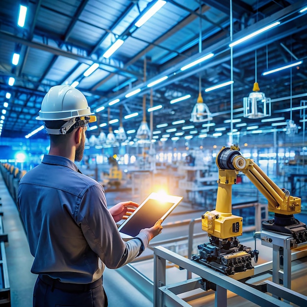 Photo smart manufacturing lightenabled industrial automation