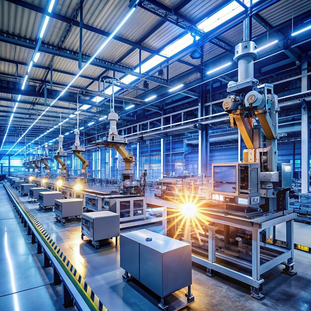 Photo smart manufacturing lightenabled industrial automation