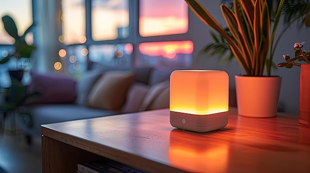 A smart neonlit indoor air quality monitor for a healthier environment