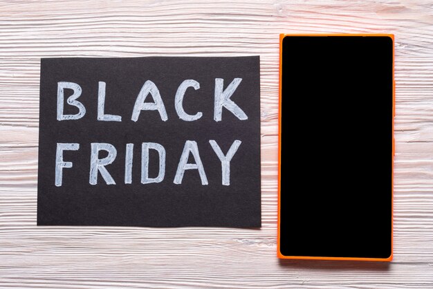 smart phone on black friday