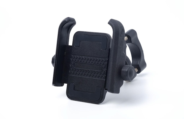 Smart Phone Mount Holder for Motorcycle on white background