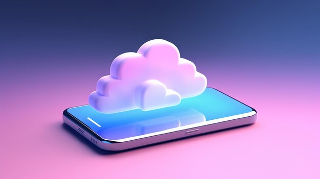 Photo smart phone woth cloud technology