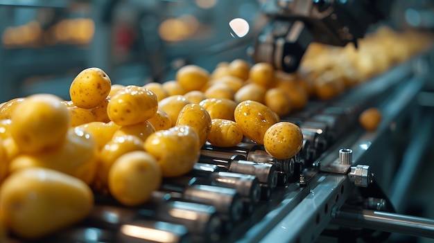 Smart Potato Factory Production Line