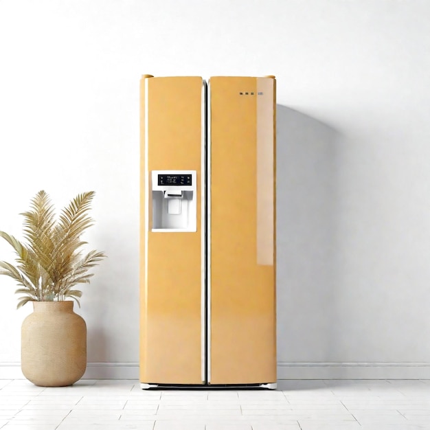 Foto frigorifero intelligente generato da ai