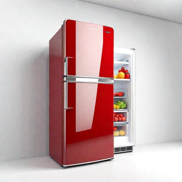 Photo smart refrigerator generated ai