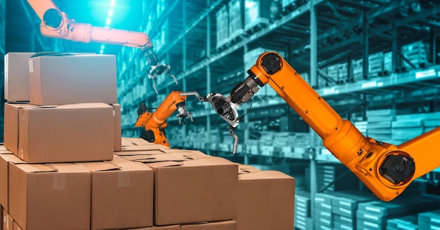 Система интеллектуального робота-манипулятора для инновационных складских и заводских цифровых технологий