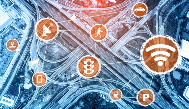 Концепция интеллектуальной транспортной технологии для будущего автомобильного движения по дорогам