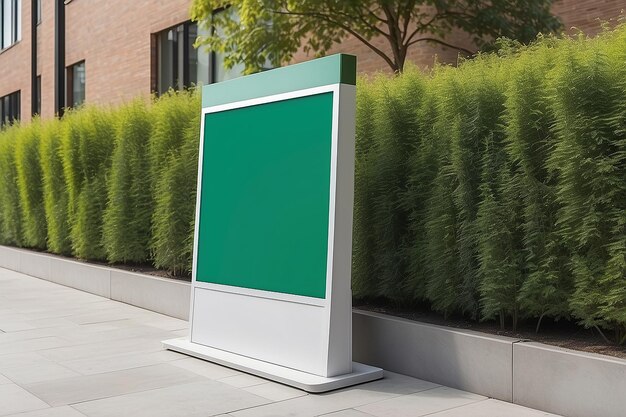 premium-photo-smart-urban-green-space-information-board-mockup-with