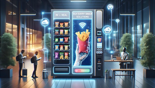 smart vending machines revolutionizing snacking with techsavvy solutions