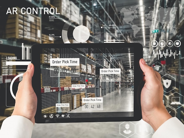 Smart warehouse management system using augmented reality technology