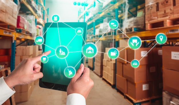 Smart warehouse management system with innovative internet of things technology