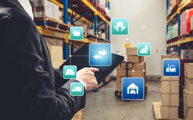 革新的なモノのインターネット技術を備えたスマート倉庫管理システム