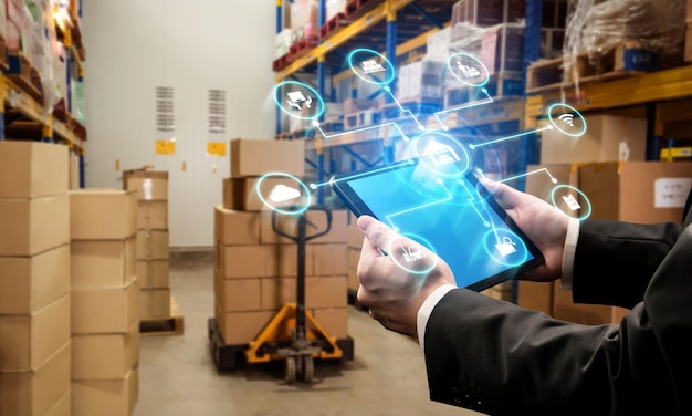 Smart warehouse management system with innovative internet of things technology